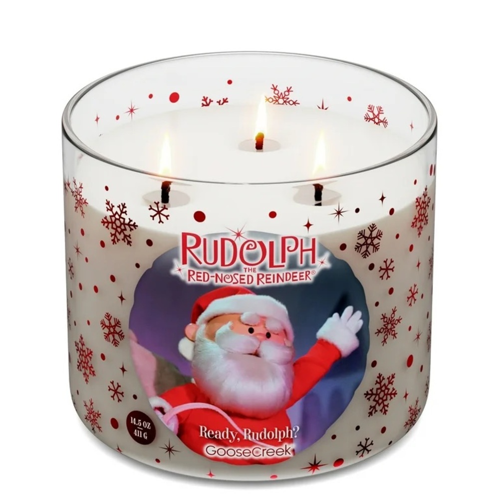 GooseCreek Rudolph The Red-Nosed Reindeer Ready, Rudolph? Candle - Picture 2 of 9
